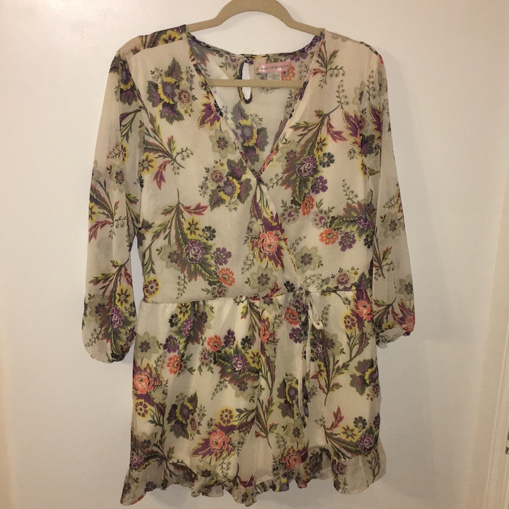 Floral Romper